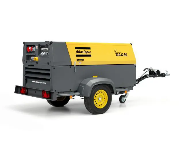 Generaattori, diesel - puoliperävaunu, 48 kW
